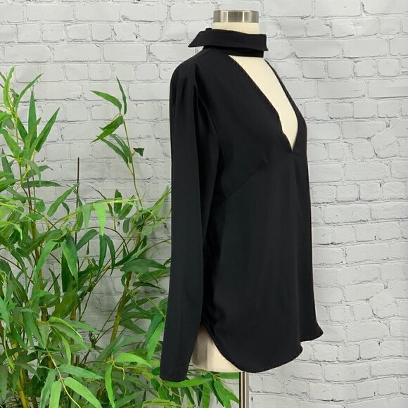 C/Meo Collective Black Long Sleeve Blouse - Picture 2 of 6